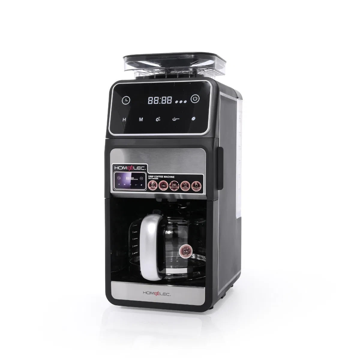 صانعة قهوة هوم الك 1050 واط بالمطحنة