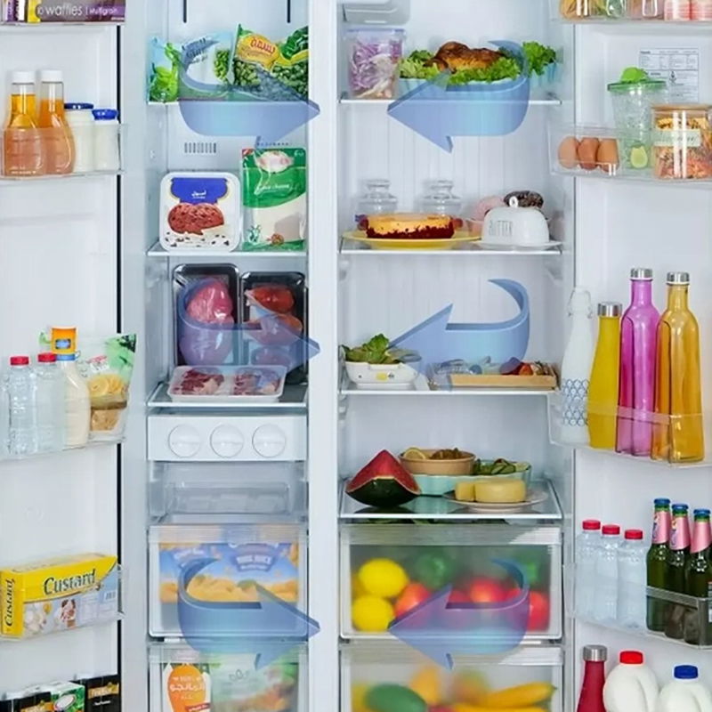 ثلاجة باناسونيك بابين متجاورين 588 لتر 20.7 قدم