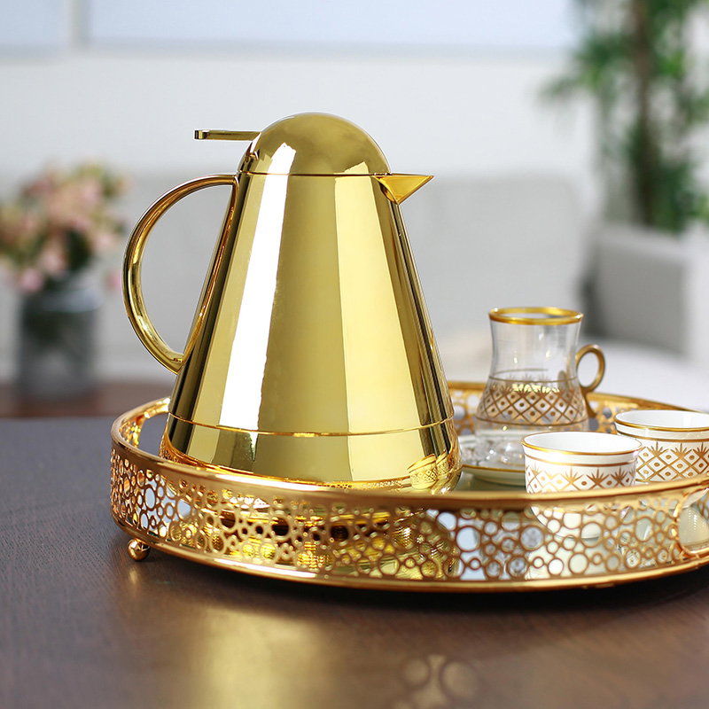 Spicygem 鶴仙園　studs pot ver.HIDE XL brass ترمس هلا 0.5 لتر ذهبي